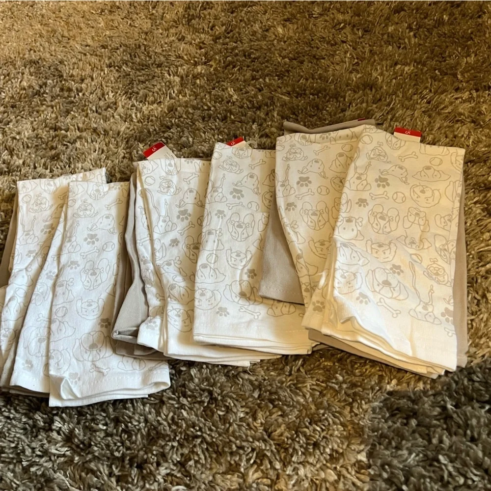 NWT Target Wipe Your Paws‎ dish towel set